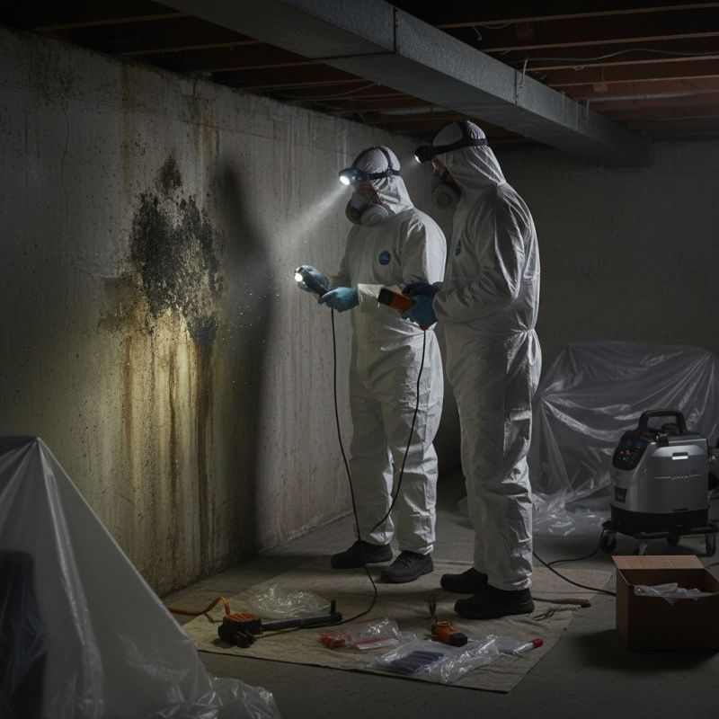Mold Abatement in Denton, TX